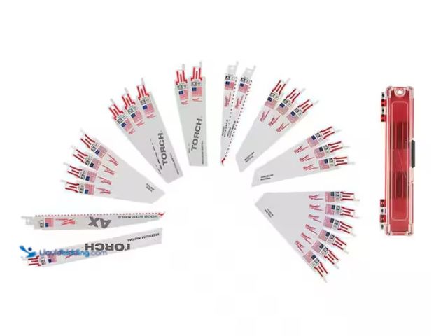 Lot 49-1567887 - (25-Piece) Milwaukee SAWZALL Demolition Nail-Embedded Wood and Metal Cutting Bi-Metal Reciprocating ...