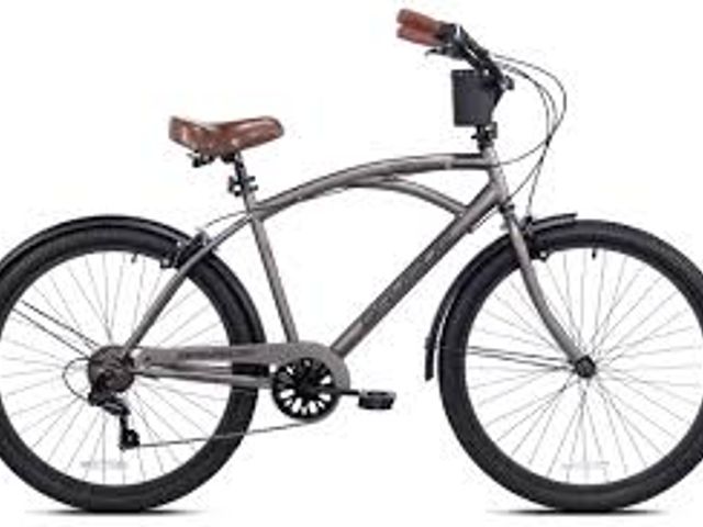 Lot 49-5581885 - 26" Kent Bayside Cruiser Bicycle, Fits Rider 5'2"-5/10", Gray, Adults, Unisex MODEL:016751926469 UNU...