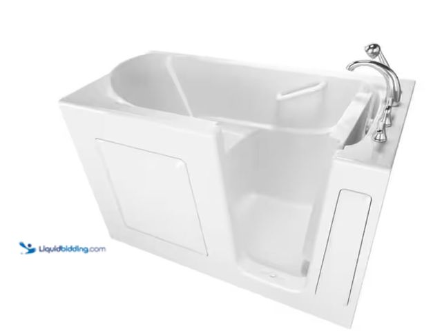 Lot 49-2006179 - Safety Tubs Value Series 60 in. Right Hand Walk-In Bathtub in White, Model # SSA6030RS-WH, MSRP $368...