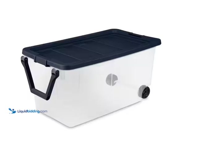 Lot 49-1571317 - Sterilite 160 Qt. Wheeled Storage Box, Model # 14674K02, Unused  Ref#SBS0116