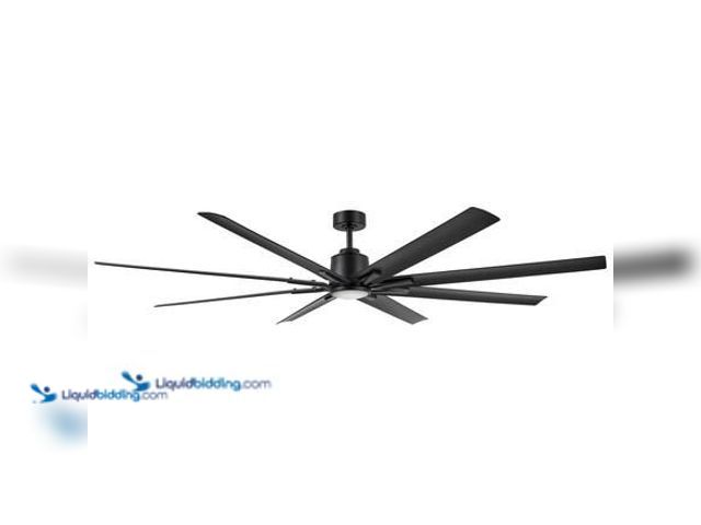 Lot 49-5581978 - Home Decorators Collection Kensgrove II 72 in. Smart Indoor/Outdoor Matte Black Ceiling Fan with Rem...