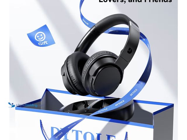 Lot 49-1810595 - Bluetooth Headphones    Wireless Headphones for TV, TV Headphones Wireless for Seniors
65-Hour Batte...