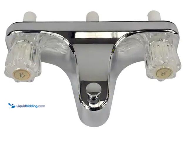 Lot 49-5460971 - DANCO
Mobile Home and RV 8 in. 2-Handle Tub and Shower Faucet in Chrome Internet # 202522684
Model...