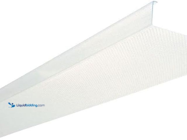 Lot 49-5485246 - QTY 2 - Lithonia Lighting 4 Foot Replacement Acrylic Diffuser Lens, Clear Prismatic Replacement Cove...