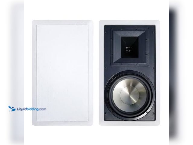 Lot 49-1971781 - 2 Audio Source  IW Eight/S 2 8" Wall Speakers  2 Audio Source 8" Wall Speakers Used In Fair Conditio...