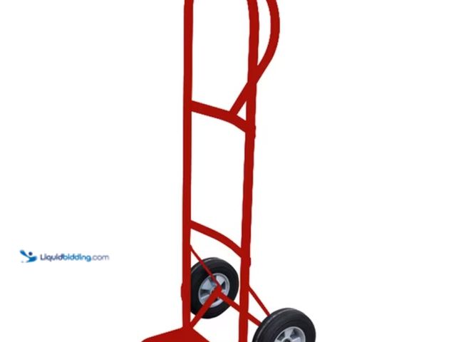 Lot 49-5541757 - Milwaukee 600 lb. P-Handle Hand Truck (wheel damaged) Unused