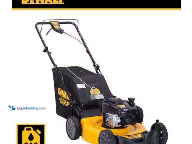 Lot 49-1627589 - PARTS AND REPAIR LOT CONTAINING (1) DEWALT 21 in. 150cc Briggs and Stratton 625ex Engine Rear Wheel ...