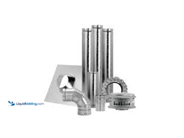 Lot 49-3540298 - DuraVent Model BV Type B Gas Vent 4in. Diameter Vertical Kit. Model # 4BVKNT. Unused