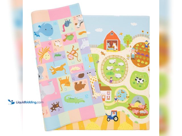 Lot 49-5553647 - Baby Care Play Mat - Busy Farm - Large MODEL:B00DTGGOO8 NEW.