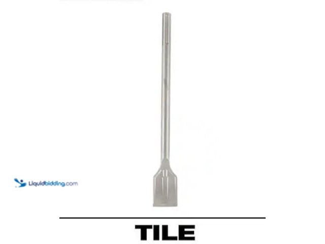 Lot 49-3631015 - Milwaukee 2 in. x 15 in. SLEDGE SDS-MAX Tile Chisel, Model # 48-62-4258, Unused.   Ref#HDPA0727