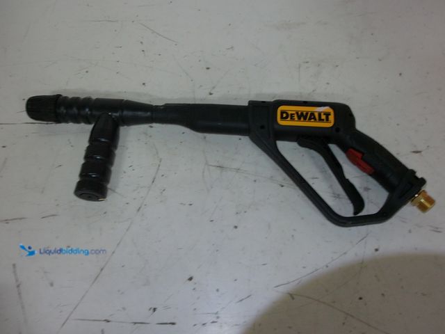 Lot 49-1624675 - DEWALT 4500PSI 8.0GPM Pressure Washer Spray Gun ONLY, NO WAND, Used, Scuffs and Scratches  Ref#PA070...
