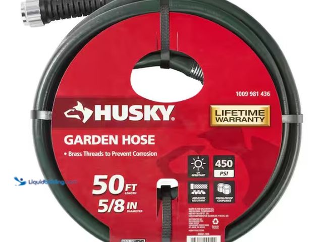 Lot 49-1515313 - (2) Husky 5/8 in. Dia x 50 ft. Heavy-Duty Hose, Model # 860501-1006, Unused.  Ref#HDSR0716