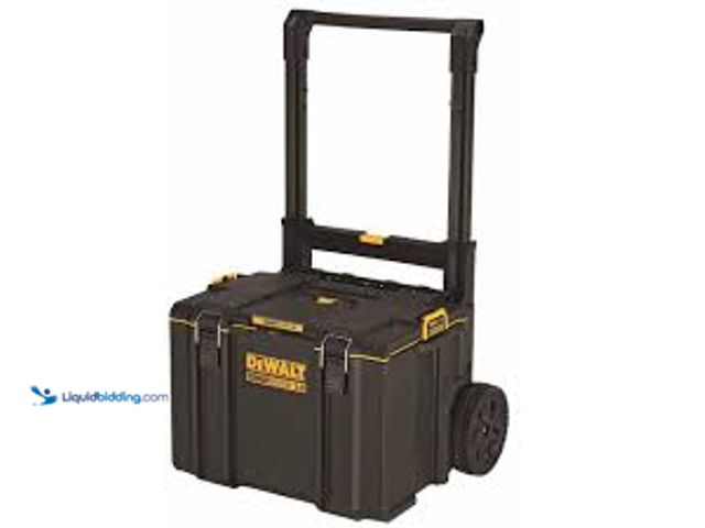 Lot 49-5485938 - DEWALT TOUGHSYSTEM 2.0 24 in. W Modular Tool Box. Model # DWST08450. Unused with scuffs.