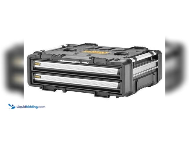 Lot 49-5427994 - DEWALT TOUGHSYSTEM 2.0 DXL 30 in. 2-Drawer Box. Model # DWST08520. Unused