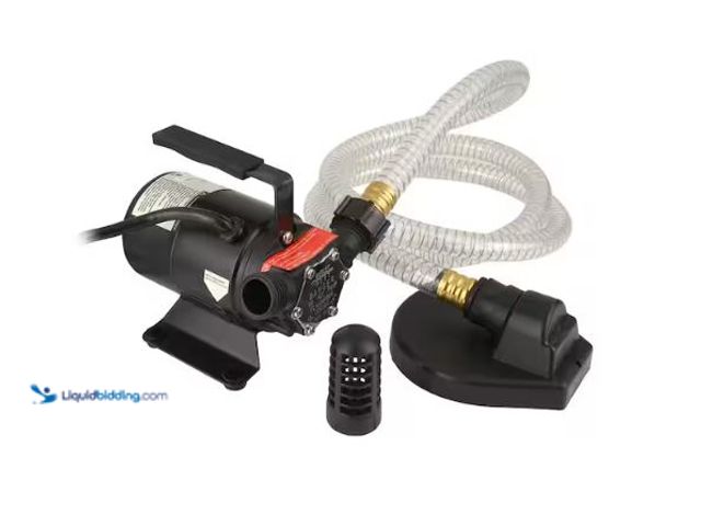 Lot 49-1630697 - Everbilt 1/10 HP Non-Submersible Self-Priming Transfer Pump Model # EBTP1, Used, Has Attachments, Po...