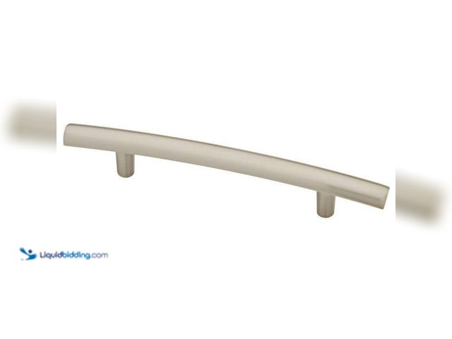 Lot 49-2024521 - Lot of (25)- Liberty Arched 3-3/4 in. (96 mm) Modern Satin Nickel Cabinet Drawer Bar Pull. Model # 1...