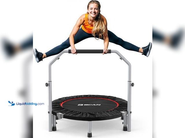 Lot 49-5556975 - BCAN SP2 40/48" Foldable Mini Rebounder Trampoline for Adults |FED Fitness | 330/440 lbs Capacity | ...