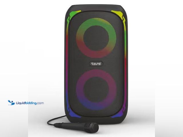 Lot 49-1568964 - Tzumi Super Bass Jobsite Speaker Model # 9525HD, Unused, Tested Works  Ref#HDPA0115