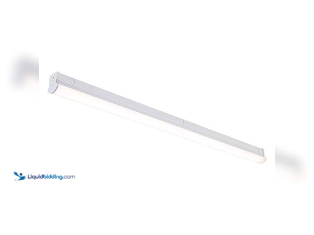 Lot 49-5410537 - Commercial Electric 4 ft. Garage Workshop LED White Strip Light Fixture 3600LM 40W 120V Bright White...