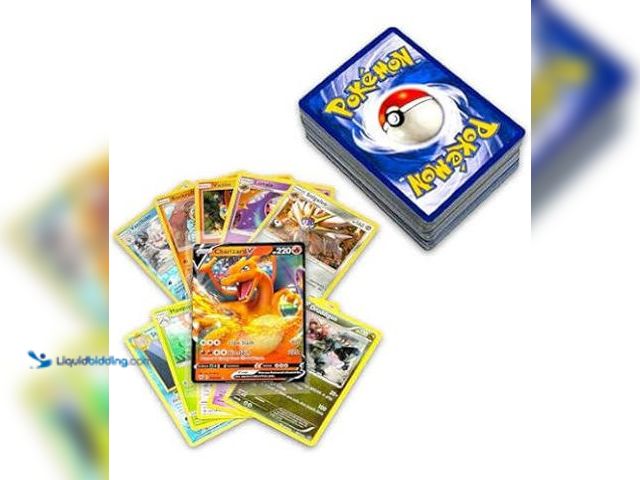Lot 49-910431 - Pokemon Mystery Box Includes 50+ cards, at least 2 ex, V or Vmax. Each box contains a mix of common,...