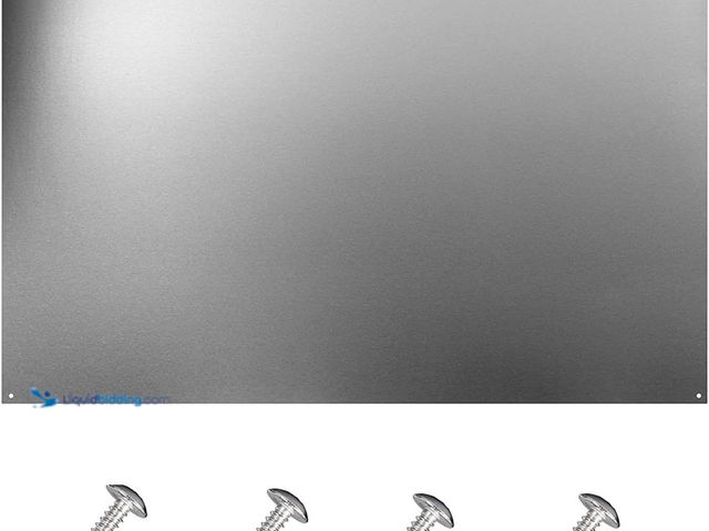 Lot 49-5408647 - zsttion Stainless Steel Backsplash ，24 x 30Inch Range Hood Stove Backsplash for Kitchen Wall，Stainle...