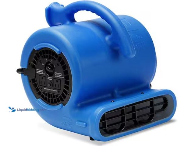 Lot 49-2005684 - B-Air 1/4 HP Air Mover Blower Fan for Water Damage Restoration Carpet Dryer Floor Home and Plumbing ...