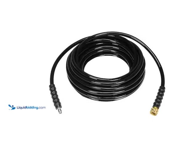 Lot 49-1568473 - DEWALT 3/8 in. x 50 ft Replacement/Extension Hose for Cold Water 5000 PSI Pressure Washers Model # D...