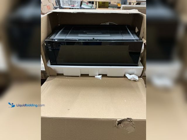 Lot 49-3528465 - Whirlpool - 1.1 Cu. Ft. Built-In Microwave with Slim Trim Kit - Stainless Steel (attachments include...