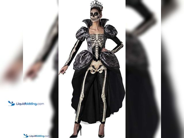 Lot 49-5438077 - Small - Halloween Costume women Skeleton Queen . Unused