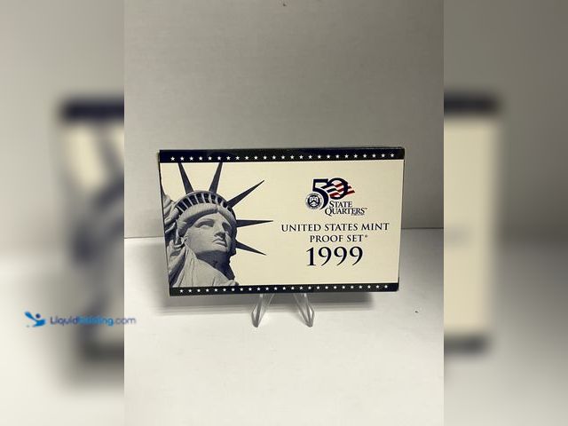 Lot 49-910553 - 1999 United States Mint Proof Set – Complete Original Government Issue This complete 1999 United Sta...