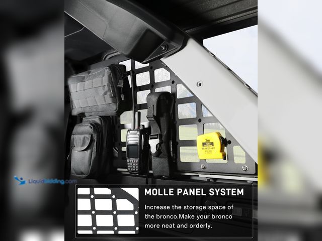 Lot 49-5438447 - Rear Window Molle Storage Flat Panel for 2021 Ford Bronco. Unused, accessories not included