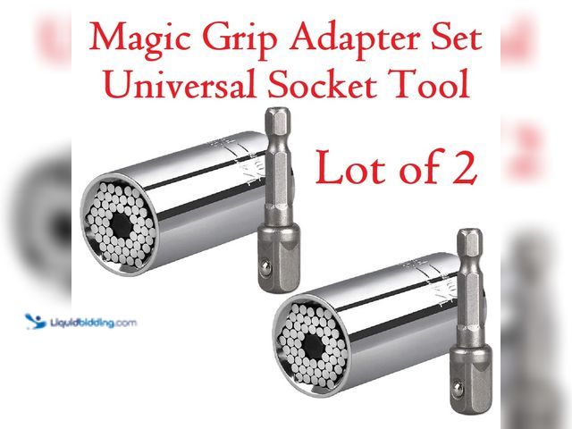 LiquidBidding - Lot 49-1831224 - Magic Grip Adapter Set Universal ...