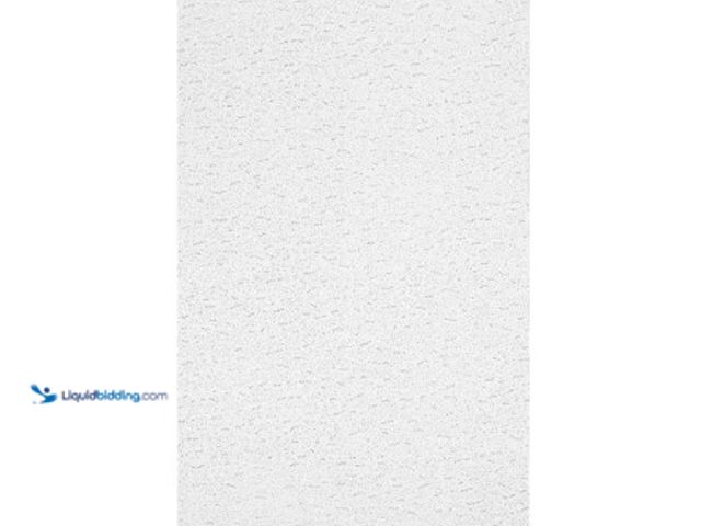 Lot 49-5508939 - QTY - 10 USG Ceilings
2 ft. x 4 ft. Radar Basic White Square Edge Lay-In Ceiling Tile, Case of 8 (6...