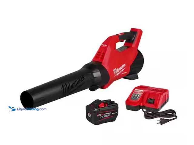 Lot 49-3471559 - Milwaukee M18 FUEL 120 MPH 500 CFM 18V Brushless Cordless Battery Powered Leaf Blower Kit w/12.0 Ah ...