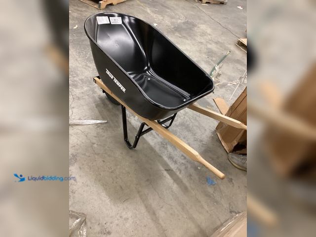 Lot 49-5465027 - True Temper (Black) Wheelbarrow Item is used and dusty