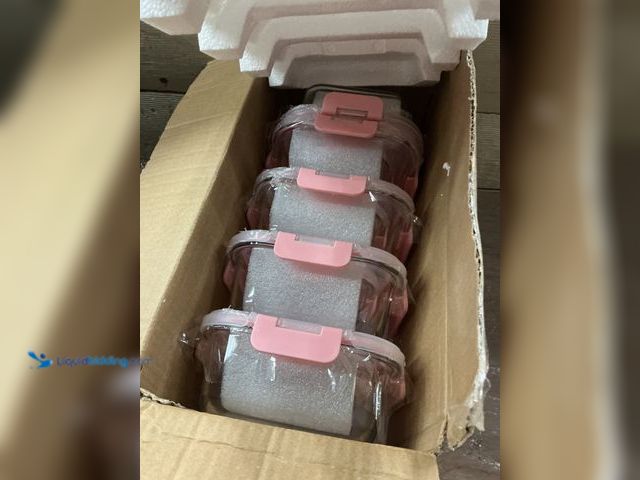 Lot 49-5487485 - C CREST Glass Containers for Food Storage with Lids, [10-Pack] Meal Prep Containers for Kitchen, Hom...