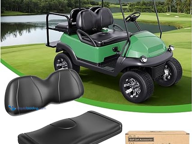 Lot 49-3527619 - 10L0L Golf-Cart-Front-Seat-Cushion & Backrest Assembly for Golf Cart Club Car Precedent (2004-2011),...