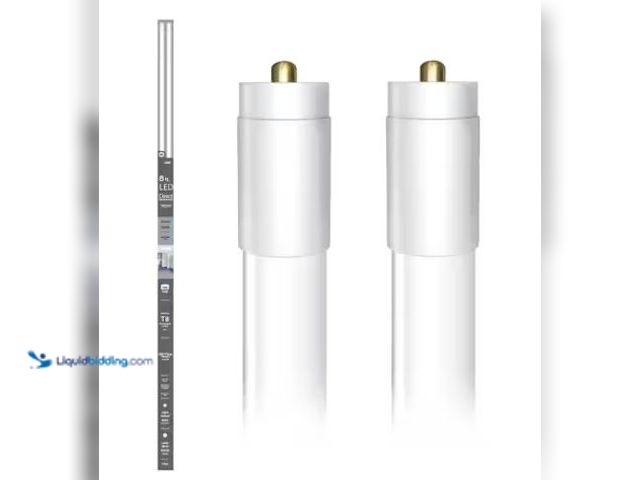 Lot 49-2022943 - Lot of (2) 2-packs of Feit Electric 40-Watt 8 ft. T8 FA8 Single Pin Type A Plug and Play Linear LED ...