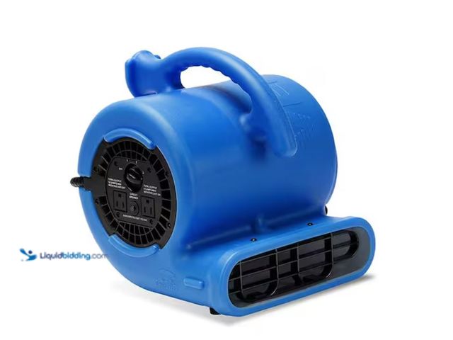 Lot 49-2020944 - B-Air 1/4 HP Air Mover Blower Fan for Water Damage Restoration Carpet Dryer Floor Home and Plumbing ...
