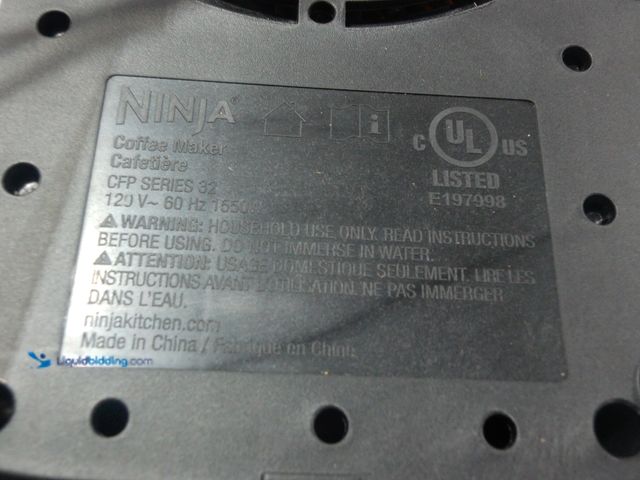 Lot 49-2024628 - ninja coffee maker cp series 2. Model #1979. Unused. Has attachments. Unable to test. Factory packed...