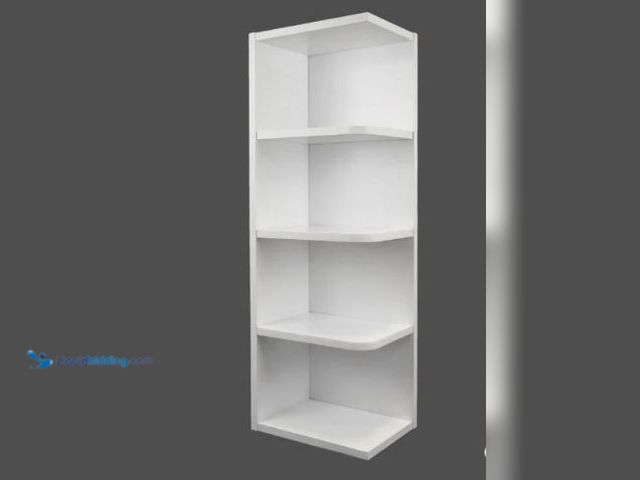 Lot 49-1569540 - WES0930 Wall End Shelf 9"Wx30"Hx12"D, Model # WES0930, Unused, Factory packed.  Ref#HDPA0115