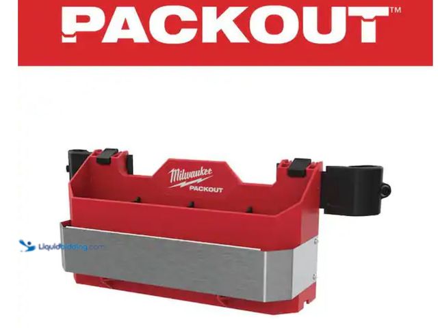 Lot 49-2020649 - Milwaukee PACKOUT Caddy Tool Box Rack Attachment, Model # 48-22-8602. MSRP: $36.97.  New, Factory se...