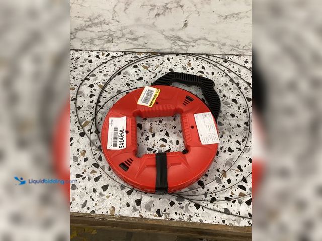 Lot 49-5414668 - Milwaukee 1/8 in. x 240 ft. Steel Fish Tape. Model # 48-22-4178 used