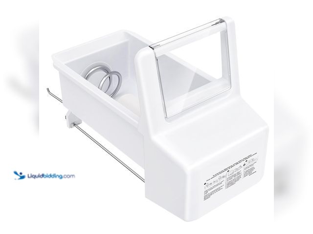 Lot 49-5437541 - Upgraded WPW10558424 Refrigerator Ice Bucket Compatible with Whirlpool Ice Bin Replacement W10558424...