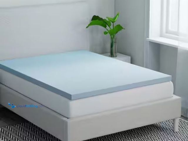 Lot 49-1627078 - StyleWell 3 in. Gel Infused Memory Foam King Mattress Topper Model # THD-MFVT-3K, New, Factory Seale...