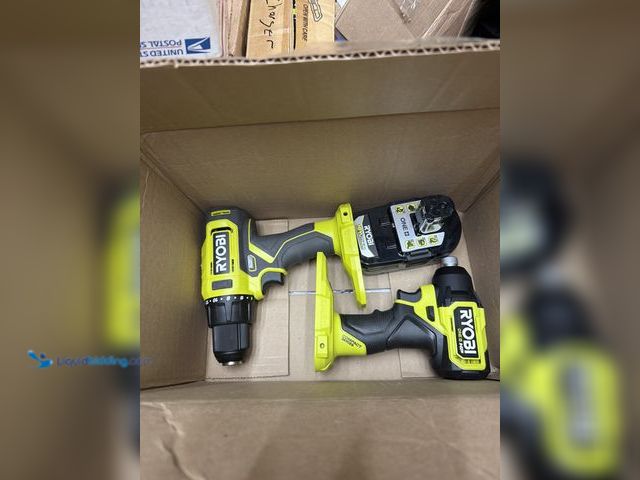 Lot 49-1910261 - Impact and Drill w/ 18v HP Battery.like new