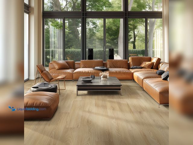 Lot 49-1624377 - Approx (1341) sq ft of MSI Surfaces Vinyl Planks Kallum Larkin Loose Lay 9" x 48" (23.96sq ft/56 cas...