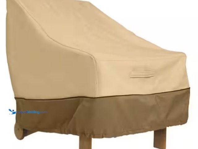 Lot 49-3631559 - Classic Accessories Veranda Patio Lounge Chair Cover, Model # 70912, Unused.   Ref#PA0804