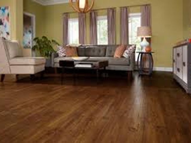 Lot 49-5436518 - Approx. 95 sq ft. Pergo Outlast+ Auburn Scraped Oak 12 mm T x 6.1 in. W Waterproof Laminate Wood Flo...