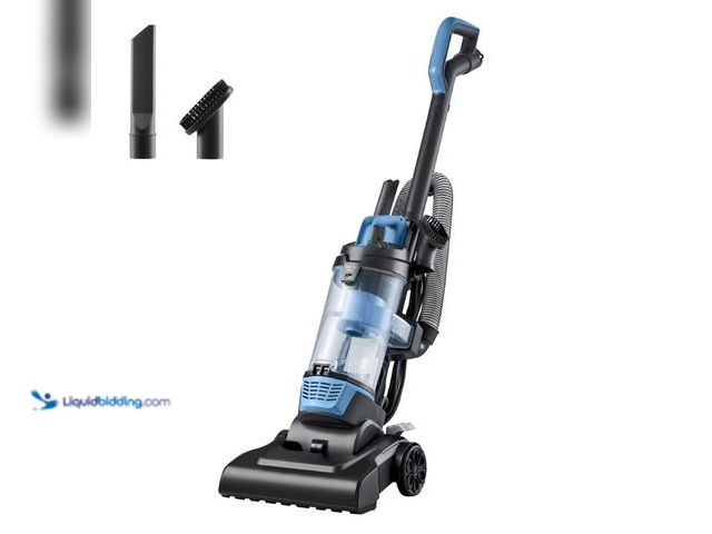 Lot 49-5556917 - Mainstays Lightweight Bagless Upright Vacuum Cleaner with Brush and Crevice Tool. Unused with attach...